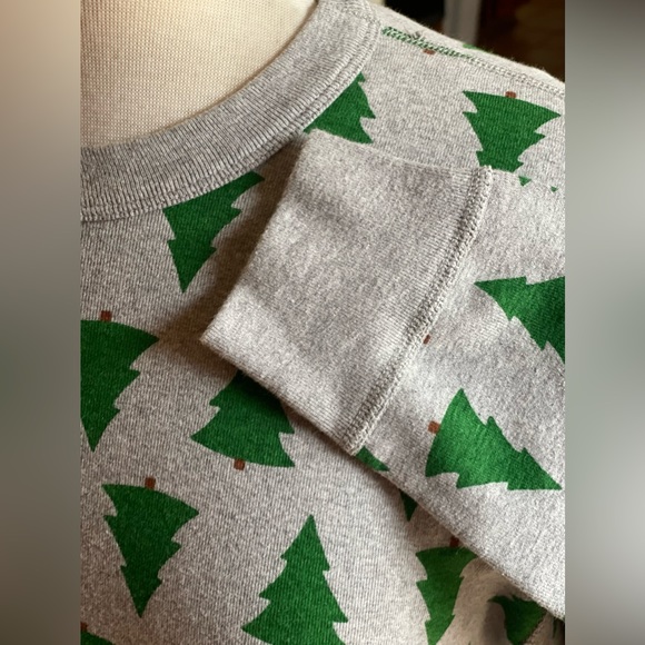 *NWOT* Hanna Andersson / Adult Unisex Tree Tannenbaum Long John Pajama Top / M - Picture 10 of 15